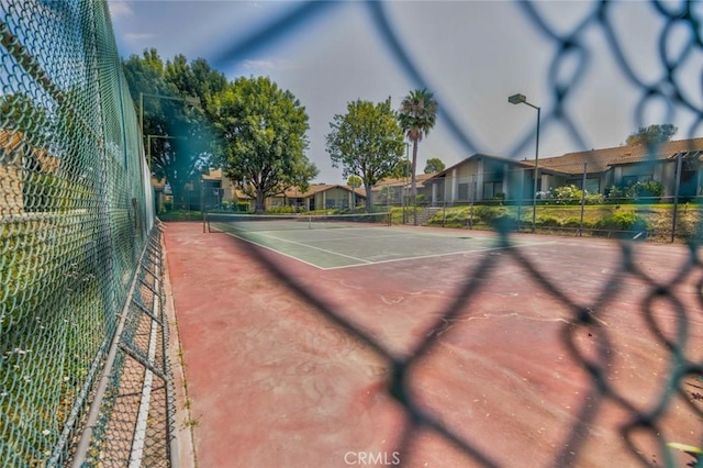 view of sport court