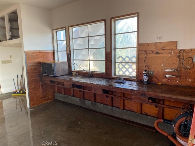 kitchen with a wealth of natural light