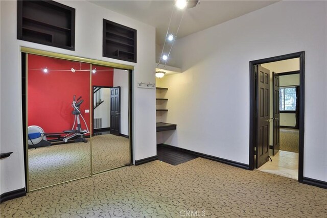 24048 Altdorf Dr, Crestline, CA 92325 - interior space with carpet floors and baseboards