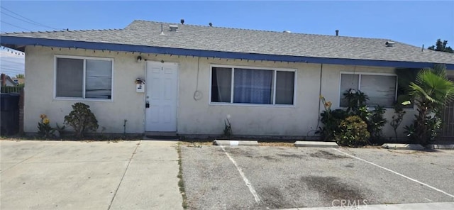 view of front of property with a patio area