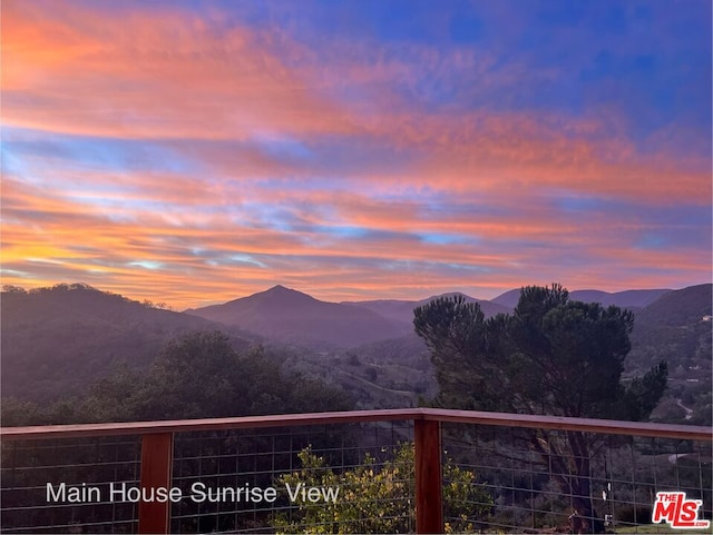 property view of mountains