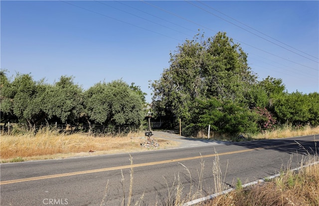 view of road