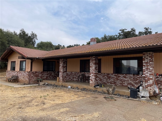 view of ranch-style home