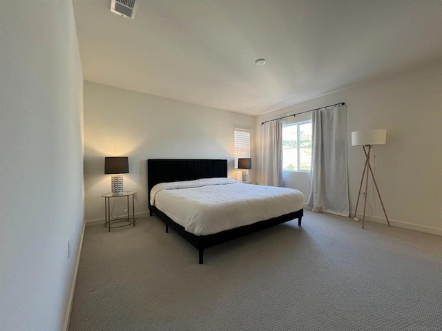 bedroom with carpet flooring