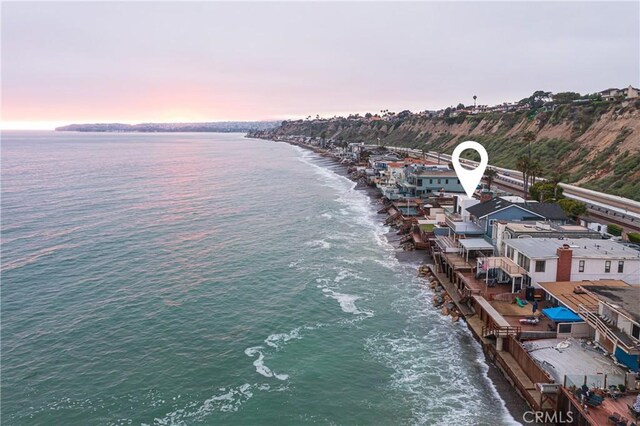 35651 Beach Rd, Dana Point, CA 92624 - drone / aerial view of a nearby body of water