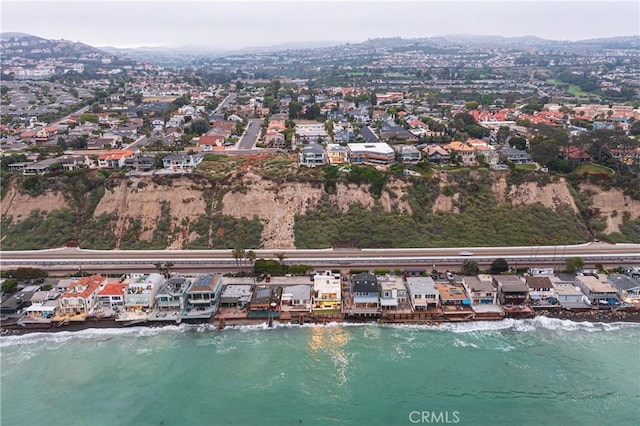 35651 Beach Rd, Dana Point, CA 92624 - aerial perspective of suburban area featuring a water and mountain view