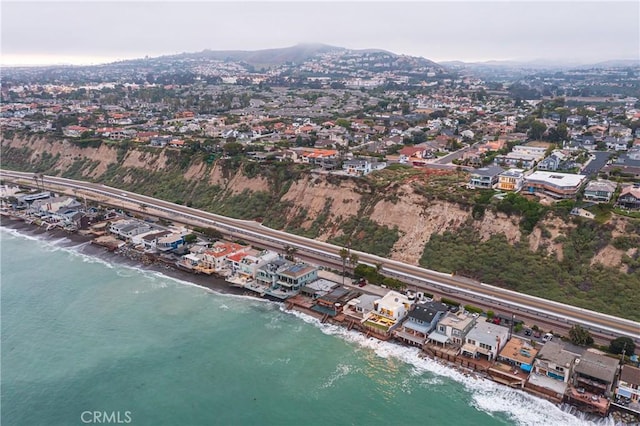 35651 Beach Rd, Dana Point, CA 92624 - aerial overview of property's location featuring a water and mountain view and nearby suburban area