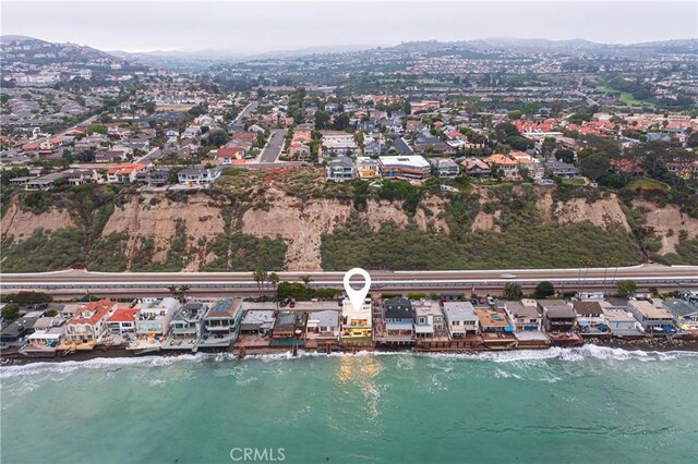 35651 Beach Rd, Dana Point, CA 92624 - aerial perspective of suburban area featuring a water and mountain view