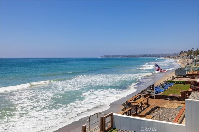 35651 Beach Rd, Dana Point, CA 92624 - water view featuring local beach