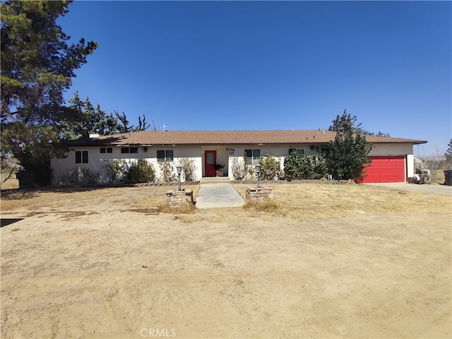 ranch-style house with a garage