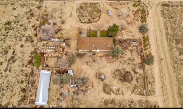 8043 Mojave Tropico Rd, Mojave, CA 93501 - aerial view of property and surrounding area featuring rural landscape