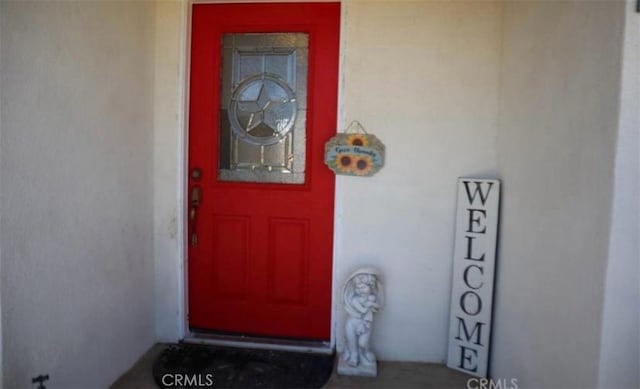 8043 Mojave Tropico Rd, Mojave, CA 93501 - entrance to property featuring stucco siding