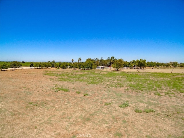 view of landscape featuring a rural view