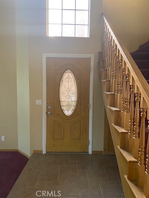 view of entrance foyer