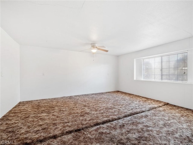 8187 Anaconda Ave, Oak Hills, CA 92344 - spare room featuring carpet flooring and a ceiling fan