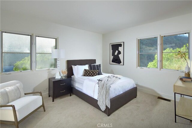 4347 Canyon View Ln, Palos Verdes Peninsula, CA 90274 - bedroom featuring light carpet and multiple windows