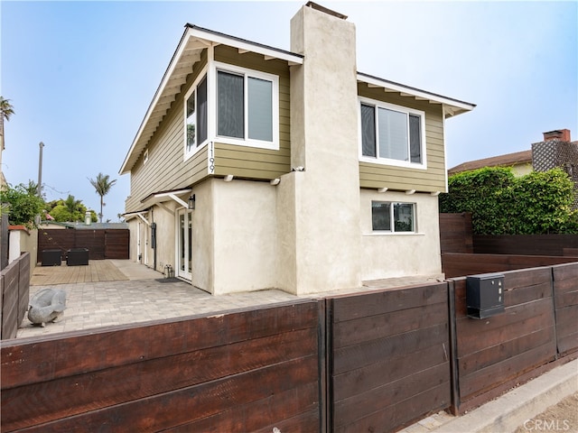 exterior space with a patio