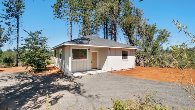 view of ranch-style home