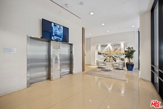 view of community lobby