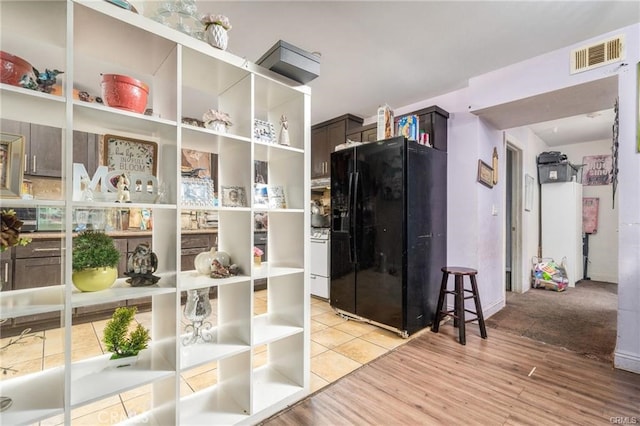 interior space with wood-type flooring