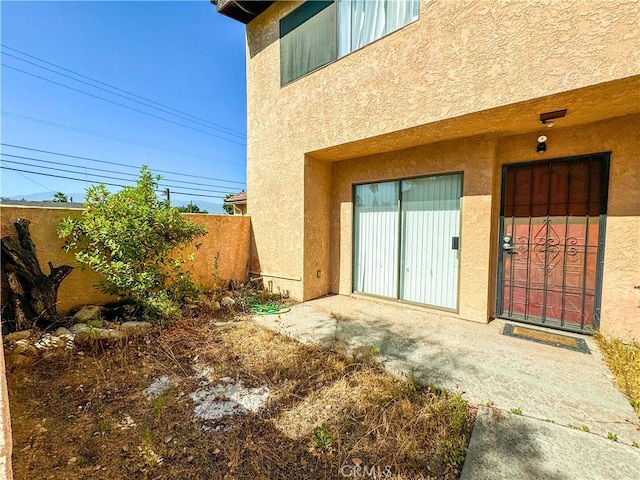 view of entrance to property