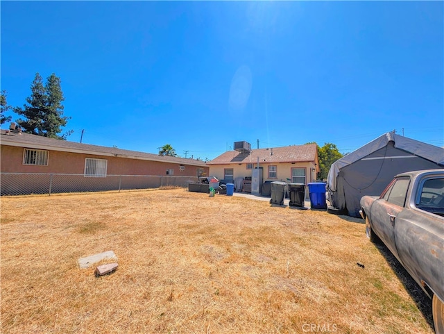 view of back of property