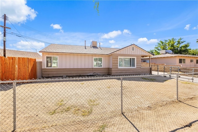 view of ranch-style home