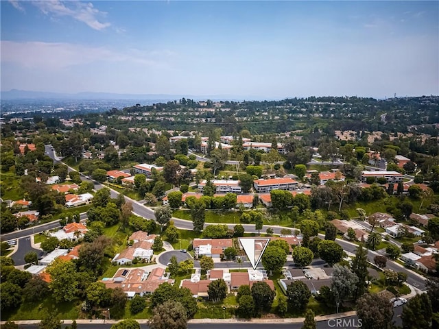 drone / aerial view featuring a residential view