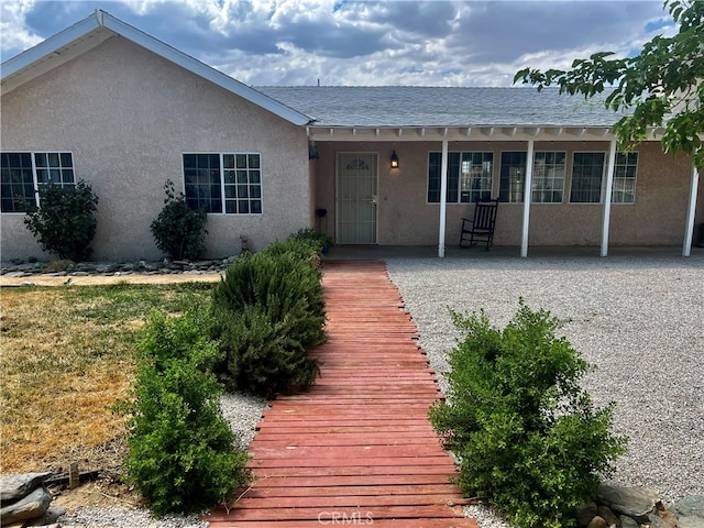 view of ranch-style house