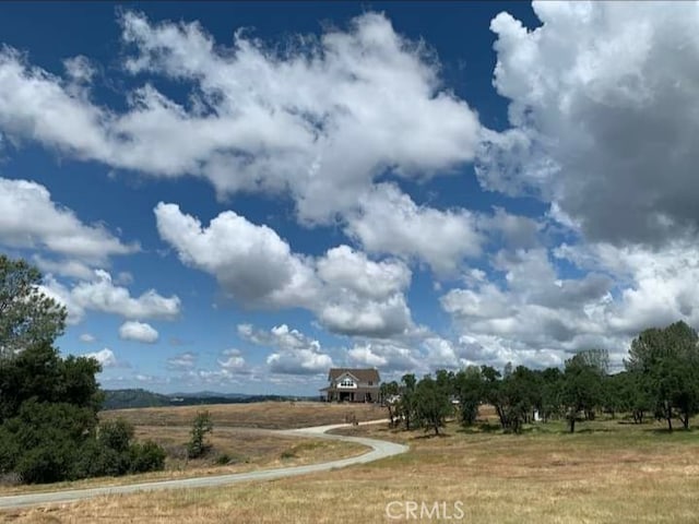 exterior space featuring a rural view