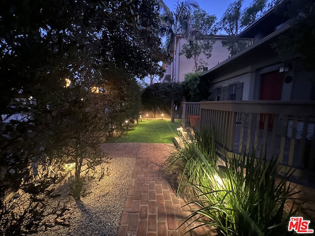 exterior space with a patio area