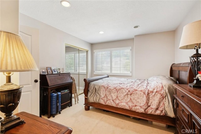 bedroom featuring carpet floors