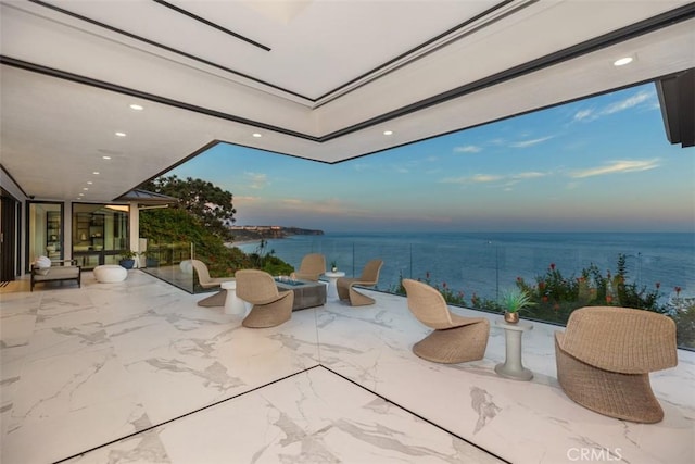 67 Monarch Bay Dr, Dana Point, CA 92629 - view of patio / terrace featuring a water view
