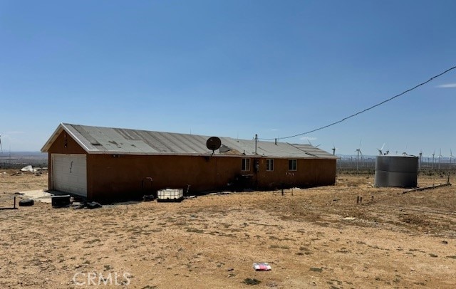 exterior space featuring a rural view