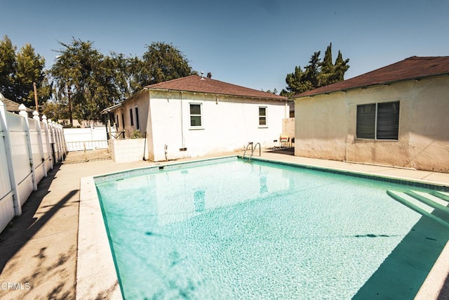 view of pool