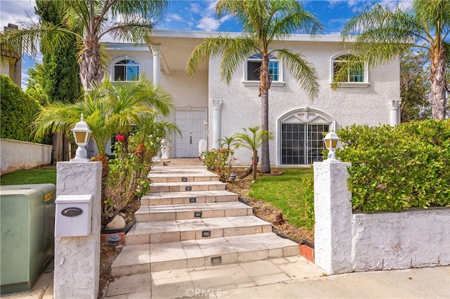 view of mediterranean / spanish-style home