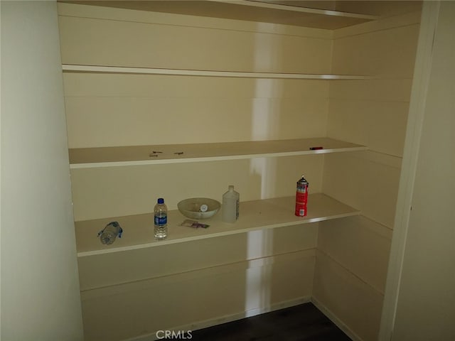 view of pantry