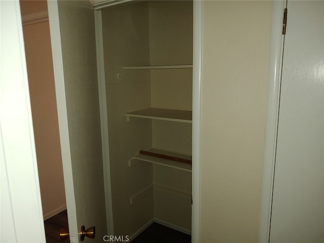 view of closet