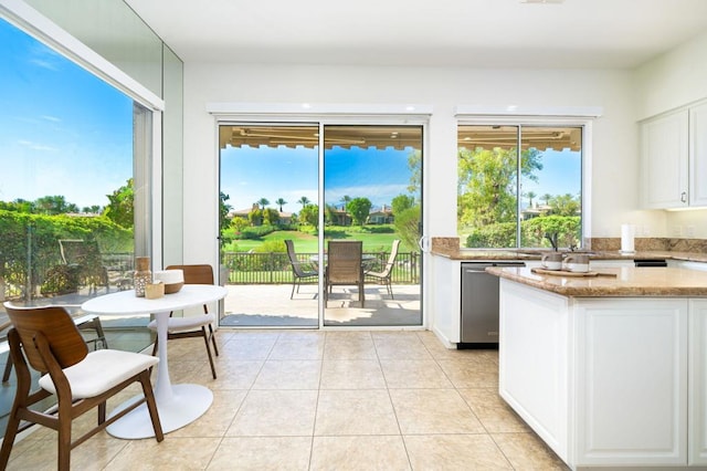 interior space featuring plenty of natural light