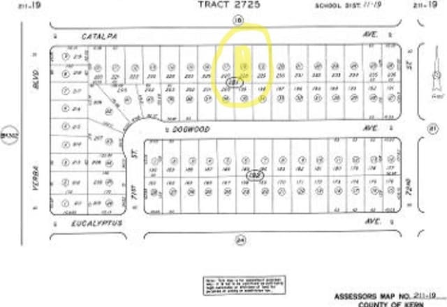 0 Catalpa Ave, California City CA, 93505 land for sale