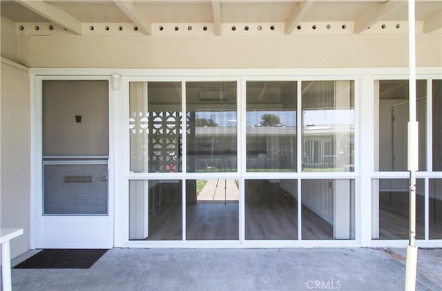 view of property entrance