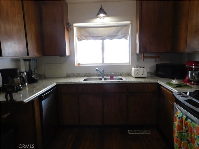 18786 Dove Ct, Hidden Valley Lake, CA 95467 - kitchen with stainless steel electric range oven, dishwasher, and sink