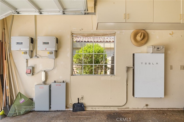 view of utility room