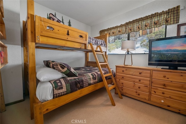 bedroom with carpet flooring