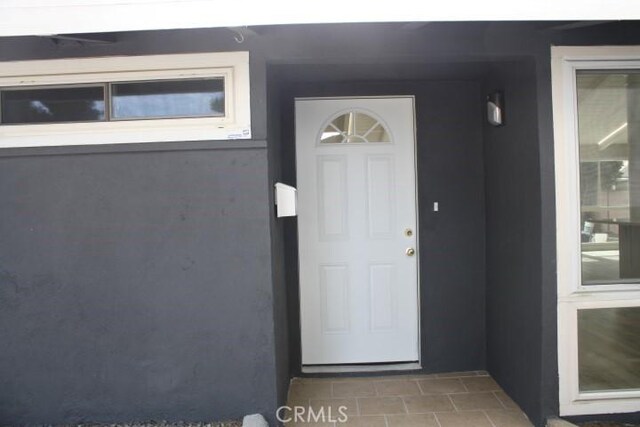 15814 Septo St, North Hills, CA 91343 - entrance to property featuring stucco siding