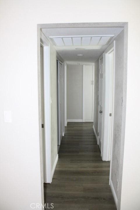 15814 Septo St, North Hills, CA 91343 - corridor with wood finished floors and baseboards