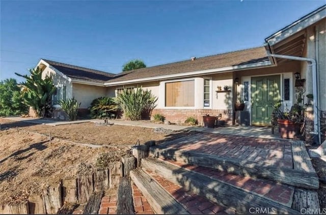 view of ranch-style house