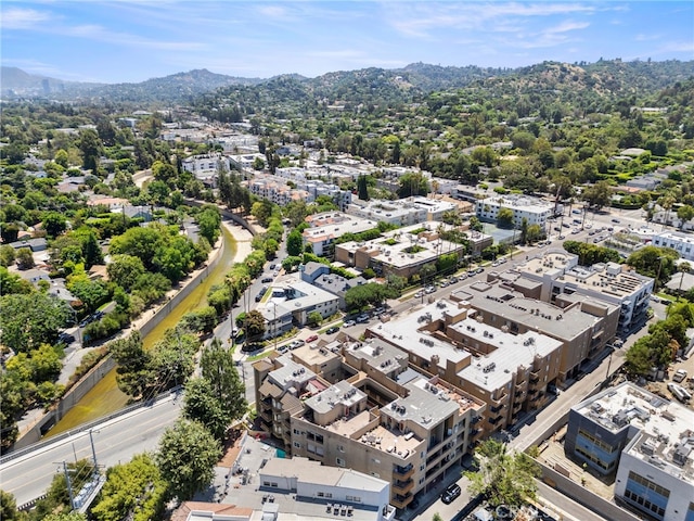 4301 Fulton Ave Unit 301, Sherman Oaks, CA 91423 - drone / aerial view of a mountainous background