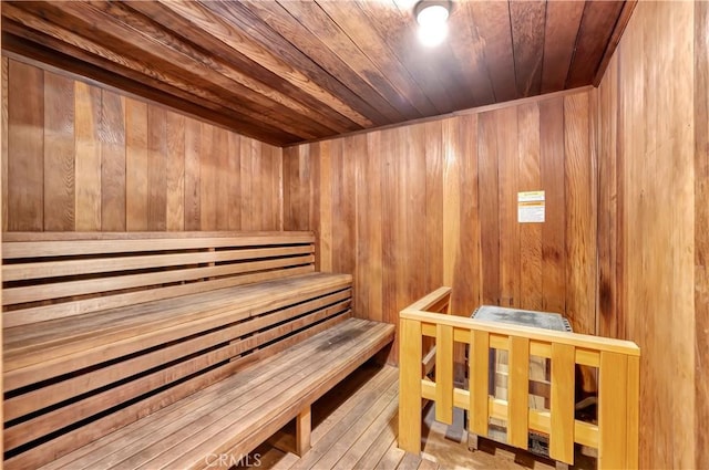 view of sauna / steam room