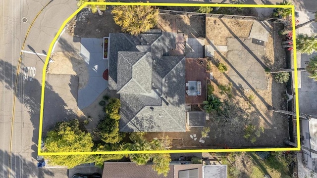 4404 Vista Way, La Mesa, CA 91941 - view of property location with property parcel outlined